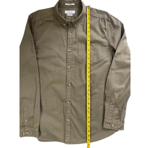 Urban Outfitters Men's Large Kaki Button down Shirt - Picture 4 of 7